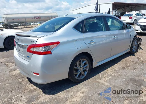 2014 Nissan Sentra Sr из США, поврежденный, VIN 3N1AB7AP4EY327181